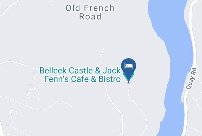 Ballina - Belleek Castle & Jack Fenn's Cafe & Bistro Maps