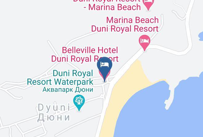 Sozopol - Belleville Hotel Duni Royal Resort Maps