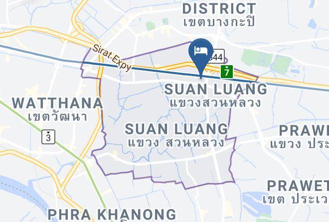Suan Luang District - Bellevue Boutique Bangkok Maps