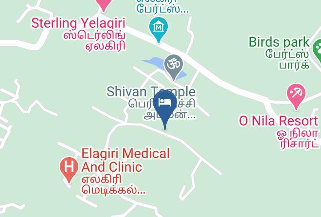 Tiruppatur - Bellevue Castle Resort Maps