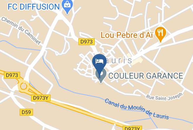 Vaucluse - Bellevue Chambres D'hotes Maps