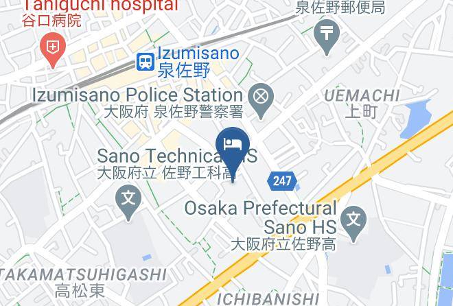 Izumisano City - First Cabin Kansai Airport Maps