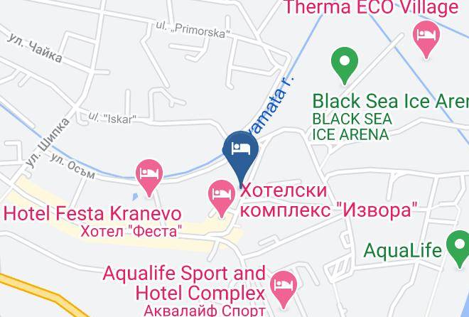 Balchik - Bellevue Hotel Maps