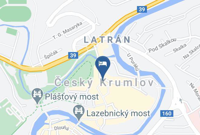 Cesky Krumlov - Bellevue Hotel Cesky Krumlov Maps