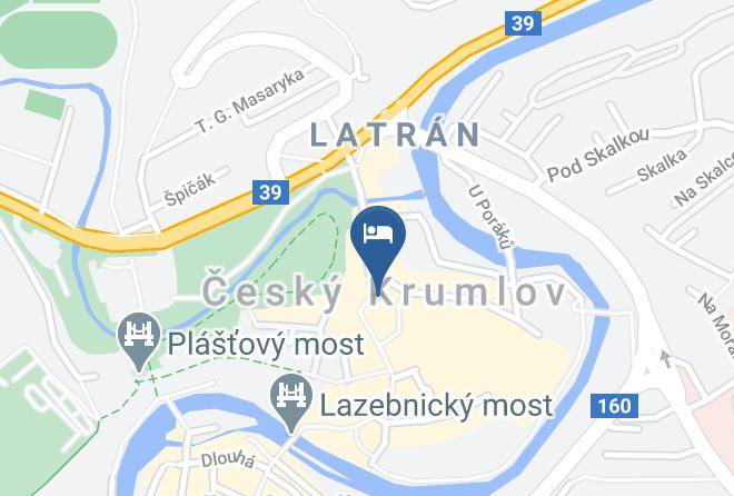 Cesky Krumlov - Bellevue Hotel Diamond Suites Maps