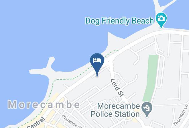 Bellevue Private Hotel Map