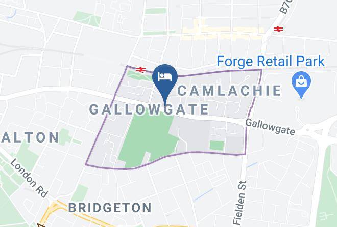 Glasgow City - Bellgrove Hotel Maps