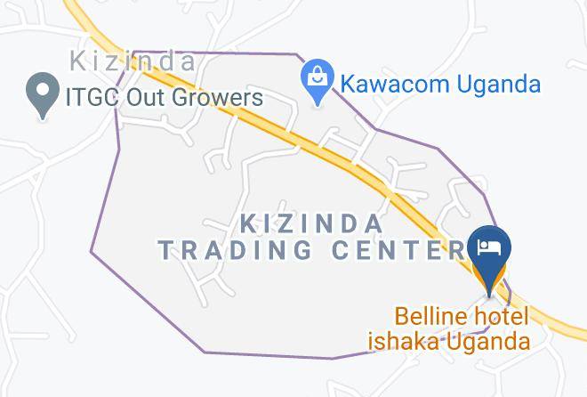 Bushenyi - Belline Hotel Ishaka Uganda Maps
