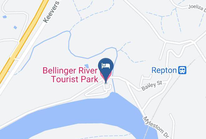 Bellingen - Bellinger River Tourist Park Maps