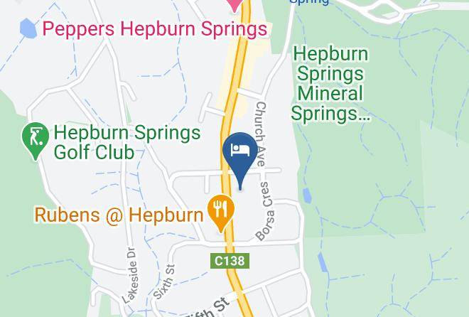 Bellinzona Resort Cellar Door & Dining Map