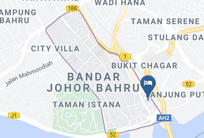 Johor Bahru - Belllo Hotel Maps