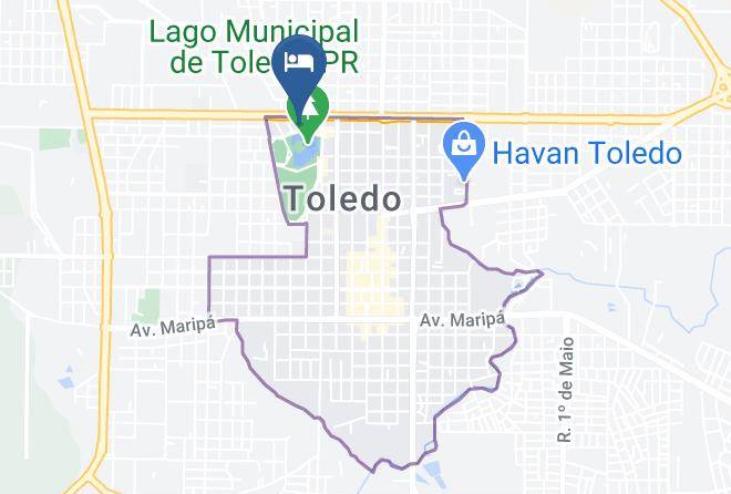 Toledo - Bello Hotel Maps