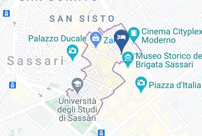 Sassari - Bello In Centro Maps