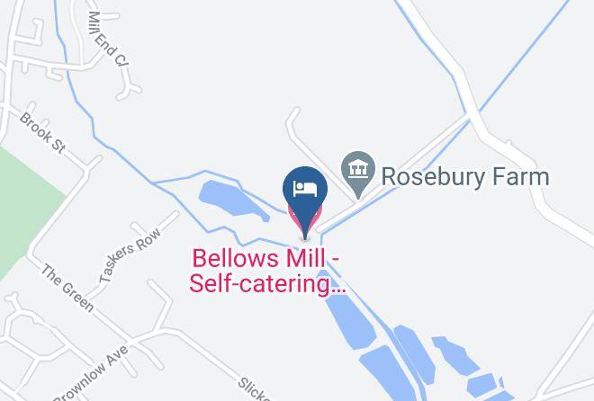 Central Bedfordshire - Bellows Mill Self Catering Accommodation And Wedding Venue Maps