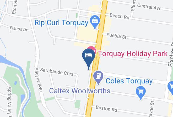 Surf Coast - Bells Beach Backpackers Maps