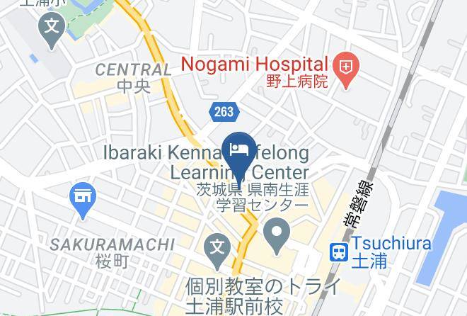 Bells Inn Tsuchiura Map