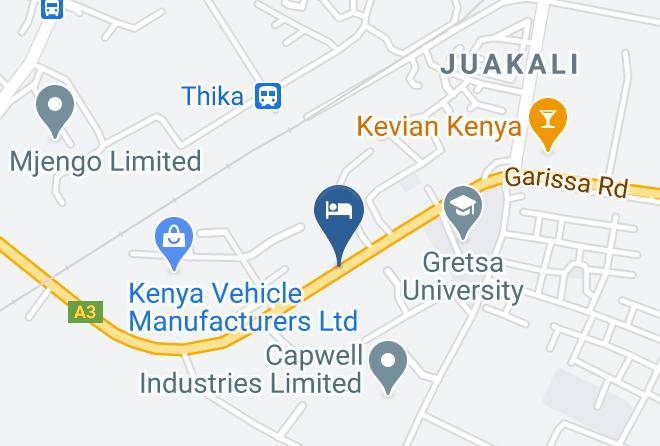 Kiambu - Bellview Hotel Maps