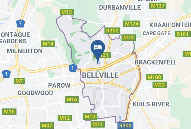 City Of Cape Town - Bellvista Lodge Maps