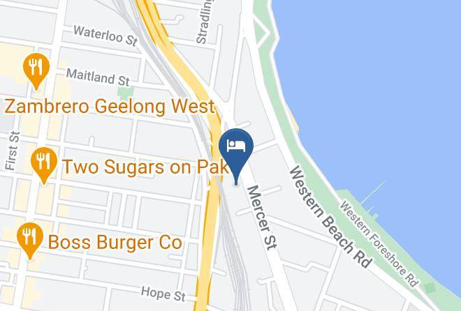 Greater Geelong - Belmercer Motel Maps