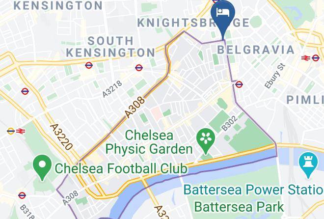 London - Belmond Cadogan Hotel Maps