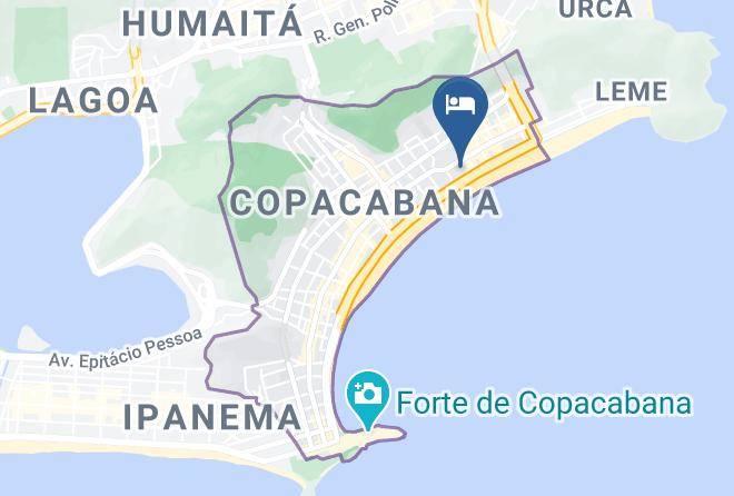 Rio De Janeiro Acabana - Belmond Copacabana Palace Maps
