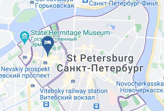 Saint Petersburg - Belmond Grand Hotel Europe Maps