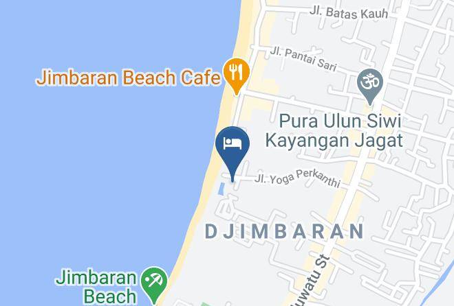Badung Regency - Belmond Jimbaran Puri Maps