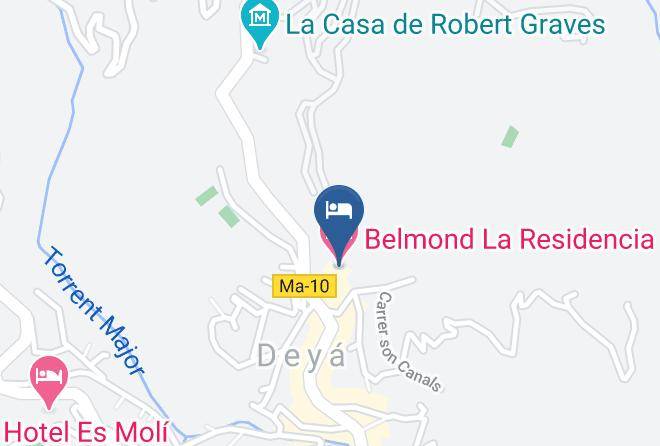 Baleares - Belmond La Residencia Maps