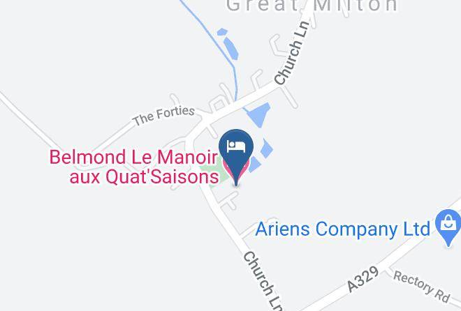 Oxon - Belmond Le Manoir Aux Quatsaisons Maps