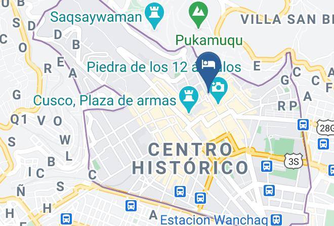 Cusco - Belmond Palacio Nazarenas Maps