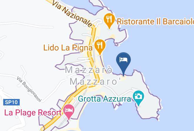 Messina - Belmond Villa Sant'andrea Maps