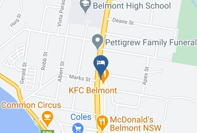 Lake Macquarie - Belmont Hotel Maps