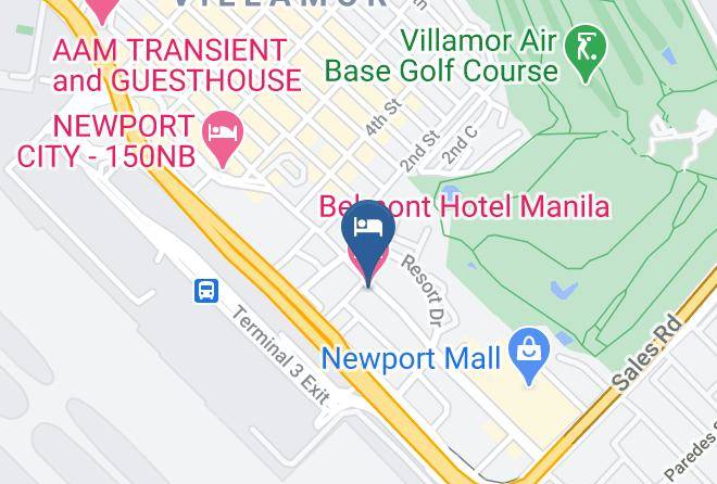 Metro Manila - Belmont Hotel Manila Maps