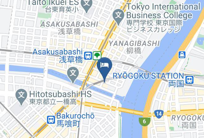 Taito Ward - Belmont Hotel Maps