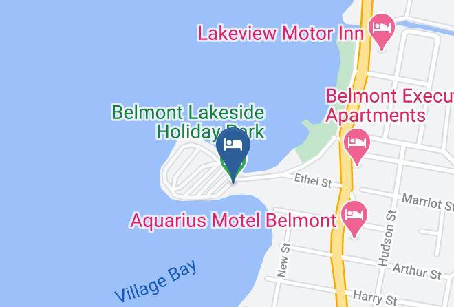 Lake Macquarie - Belmont Lakeside Holiday Park Maps