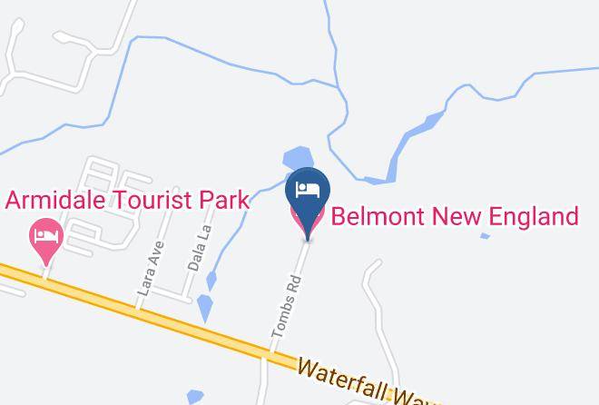 Armidale Regional - Belmont New England Maps