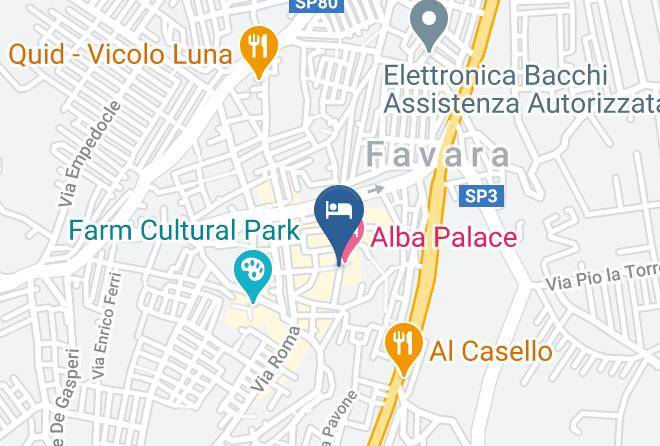 Agrigento - Belmonte Hotel Agrigento Maps