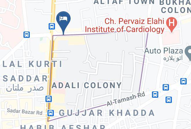 Islamabad - Belmorris Hotels & Resorts Maps