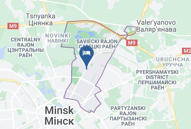 Minsk - Belmotel Maps