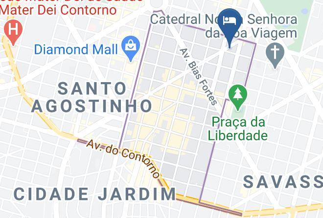 Belo Horizonte - Belo Horizonte Plaza Hotel Maps