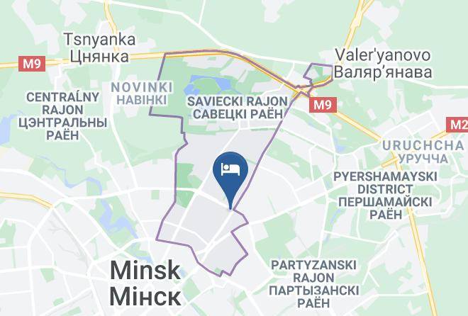 Minsk - Belsportobespechenie Gosudarstvennoe Predprijatie Maps