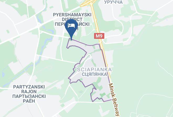 Minsk - Beltransgaz Hotel Maps