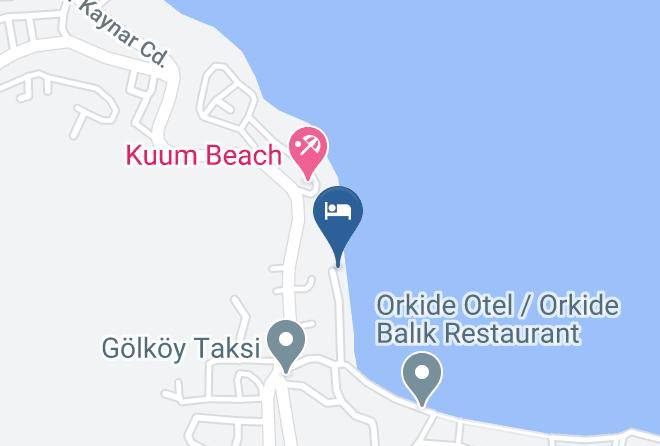 Turkbuku - Beluga Hotel Maps