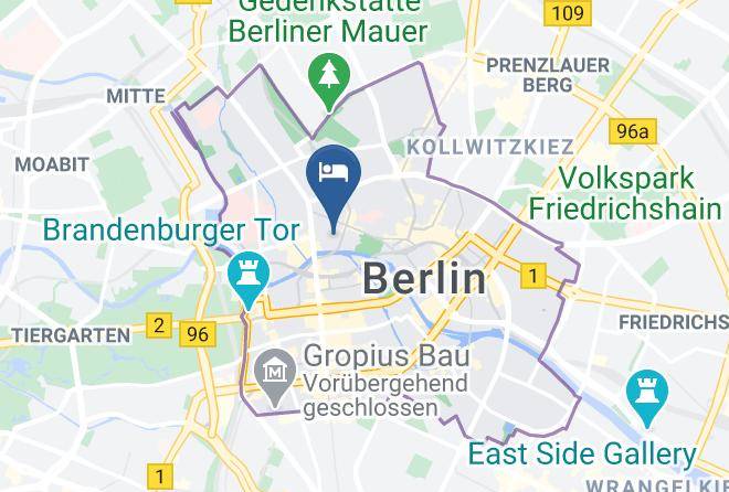 Stadt Berlin - Belushi's Berlin Mitte Maps