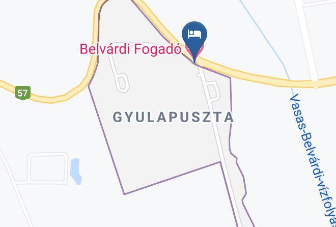 Belvardgyula - Belvardi Fogado Maps