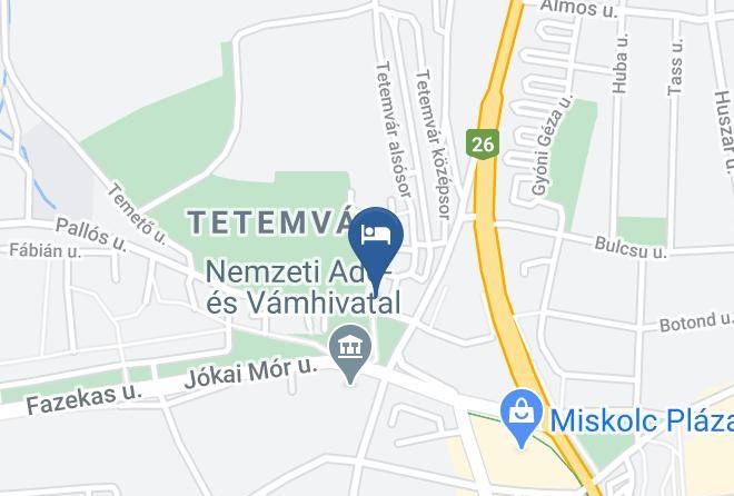 Miskolc - Belvarosi Bungalo Maps