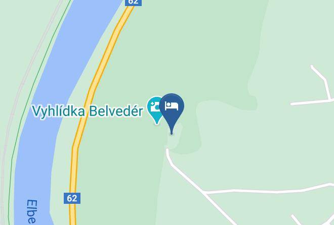 Decin - Belveder Hotel Maps