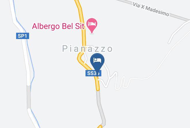 Sondrio - Belvedere & Affitacamere Maps