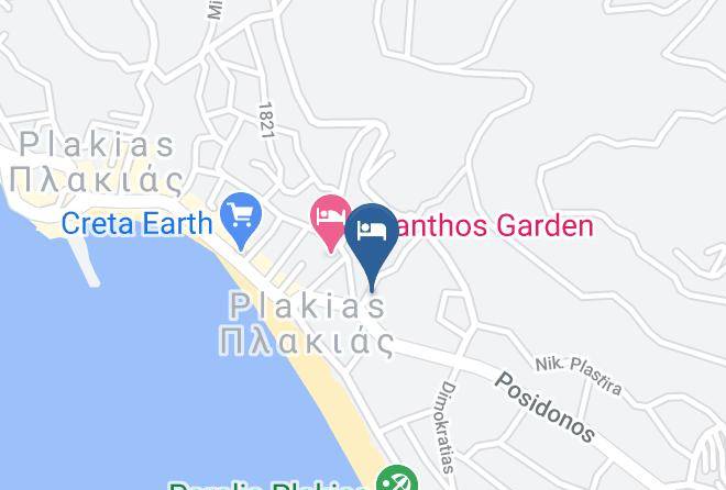 Rethimni - Belvedere Apts & Spa Maps