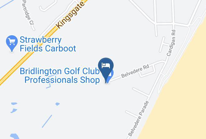 East Riding Of Yorkshire - Belvedere Hotel And Golf Maps